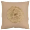 Image de Coussin Carré Déco "Soleil" 43x43cm Beige