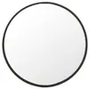Image de Miroir Mural Design "Matazo" 50cm Noir Mat