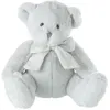 Image de Peluche Enfant "Ourson Noeud" 20cm Gris
