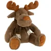 Image de Peluche Enfant Renne Assis "Prancer" 32cm Marron