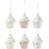 Image de Lot de 6 Sujets de Noël "Cake" 10cm Multicolore