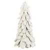 Image de Sapin de Noël à Poser "Bois Flotté" 50cm Blanc