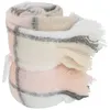 Image de Plaid Imprimé à Carreaux "Jess" 130x180cm Rose