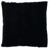 Image de Coussin Déco Tricoté "Twist" 45x45cm Noir