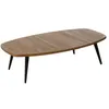 Image de Table Basse en Bois "Teck" 120cm Naturel