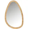 Image de Miroir Mural Design "Dusty" 70cm Naturel