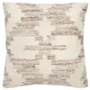 Image de Coussin Déco "Croix" 60x60cm Beige