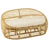 Image de Canapé 2 Places Rotin & Coussin "Lise" 137cm Naturel