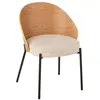 Image de Chaise paris prix H. 74.6 cm non pliable en bois interieur beige