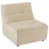 Image de Module Canapé Matelassé "Grid" 97cm Beige