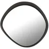Image de Miroir design 60,5x4,5x58 cm en métal noir - METTI