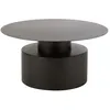 Image de Table Basse en Métal "Gregorio" 80cm Noir