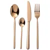 Image de Ménagère 24 Pièces en Inox "Brillant" 27cm Cuivre