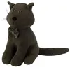Image de Cale-Porte Chat "Noeud Papillon" 36cm Gris Foncé