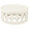 Image de Table Basse Sculptée "Charity" 78cm Blanc
