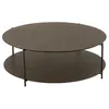 Image de Table Basse Design "Rodolfo" 113cm Marron Foncé