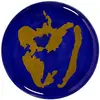Image de Serax, Vaisselle de service, Plateau de service Blue Pepper Gold Feast