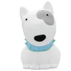 Image de Veilleuse souple en silicone rechargeable chien