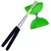 Image de Eureka! Rubber Diabolo met Aluminium Stokken - Donkergroen