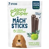 Image de 7 bâtonnets Edgard & Cooper Mâch' Sticks pomme, eucalyptus pour chiens de taille moyenne (10-25kg)