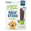 Image de Bâtonnets Edgard & Cooper Mâch' Sticks pomme, eucalyptus pour chien - pour les grands chiens (dès 25 kg, 7 sticks)