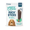 Image de Bâtonnets Edgard & Cooper Mâch' Sticks menthe, fraise pour chien - pour les chiens de taille moyenne (10 - 25 kg, 7 sticks)