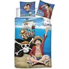 Image de Parure de lit One Piece 100% Coton - Housse de Couette 140x200 cm + Taie d'oreiller 65x65 cm