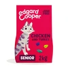 Image de 2kg Edgard & Cooper Senior poulet, dinde - Croquettes pour chat