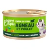 Image de 85g Edgard & Cooper Adult Morceaux en sauce sans céréales agneau, poulet - Pâtée pour chat
