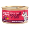Image de 85g Edgard & Cooper Senior Morceaux en sauce sans céréales poulet, dinde - Pâtée pour chat