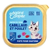 Image de 85g Edgard & Cooper Kitten Pâté sans céréales cabillaud, poulet - Pâtée pour chat
