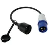 Image de CBLE ADAPTATEUR AVEC FICHE MLE VERS FICHE CEE - TERRE FRANÇAISE - H07RN-F 3G2.5 - 0.4 m
