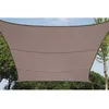 Image de VOILE SOLAIRE - CARRÉ - 3.6 x 3.6 m - COULEUR: GRIS TAUPE