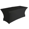 Image de Housse extensible pour table rectangulaire - noir