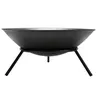 Image de Perel BB690 Panier à feu - 26 cm - Accessoire pour barbecue/grill - Noir