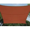 Image de VOILE SOLAIRE - CARRÉ - 5 x 5 m - COULEUR : TERRACOTTA