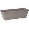 Image de Jardiniere - Garden Id Teramo - Taupe 60 Cm - Solidité - Réserve D'Eau Intégrée - Recyclé & 100% Recyclable - Volume Pour Plantes
