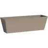 Image de Jardiniere - Garden Id - Green Care Impact Taupe - 50 X 16 X 16 Cm - Garanti 10Ans - 100% Recyclé - Uv/Gel Résistant