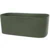 Image de Jardiniere Xl A Réserve D'Eau - Garden Id Respect - Vert De Gris 80 X 38 Cm - 100% Déchets Ménagers - 100% Recyclable