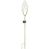 Image de Lanterne Solaire - Garden Id Épi Doré - Ø11 H81 Cm - Autonomie 6-8H - Bouton On/Off - Pile Aaa Rechargeable.