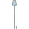 Image de Lampe Solaire - Garden Id Argent - Ø12 H70 Cm - Autonomie 6-8H - Pied Stabilisateur - Bouton On/Off - Pile Aaa.