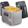 Image de Fritel Turbo SF 4350 Single Anthracite, Silver, Friteuse, Argent, Noir, Gris