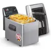 Image de Fritel FR 4371 - Friteuse - 4L, Friteuse, Gris, Argent