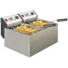 Image de Fritel Turbo SF 4905 Double autonome Acier inoxydable, Friteuse, Argent