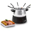 Image de Fritel 142087 Fondue électrique 8 personne(s), Set à fondue, Gris