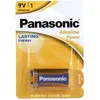 Image de Panasonic c Bloc d'alimentation alcaline 9V (1 pcs, 9V Block), Batteries + piles