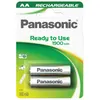 Image de Pack de 2 piles rechargeables Panasonic Evolta AA Ni-MH LR06