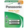 Image de Pack de 2 piles rechargeables Panasonic Evolta AAA LR03