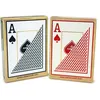 Image de Jeu d’ambiance Copag Cartes Poker Texas Hold'em Gold Jumbo Face 2 index Noir
