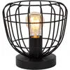 Image de Lucide, Lampe de table, FILOX - Lampe de table - Ø 20 cm - 1xE27 - Noir 00529/01/30 (E27)